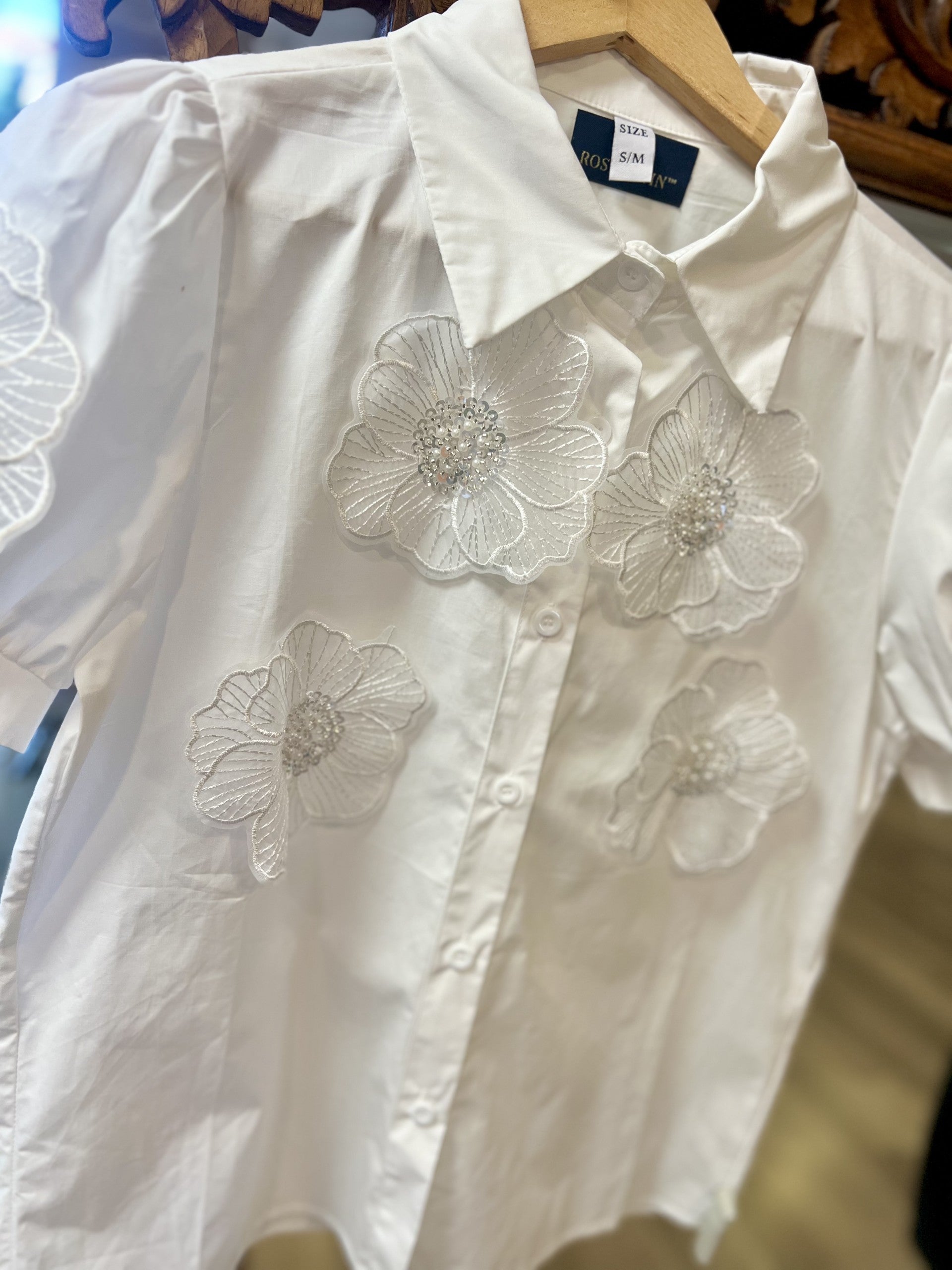 CAMISA FLOR SO CHIC